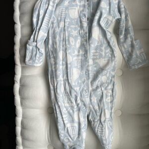 [Hanna Andersson] NWOT Whale Under The Sea Ship One Piece Footie Unisex